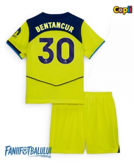 Tottenham Hotspur Rodrigo Bentancur #30 Echipament de Fotbal Replică 2025-26 Copii Treilea (+ Șorturi)